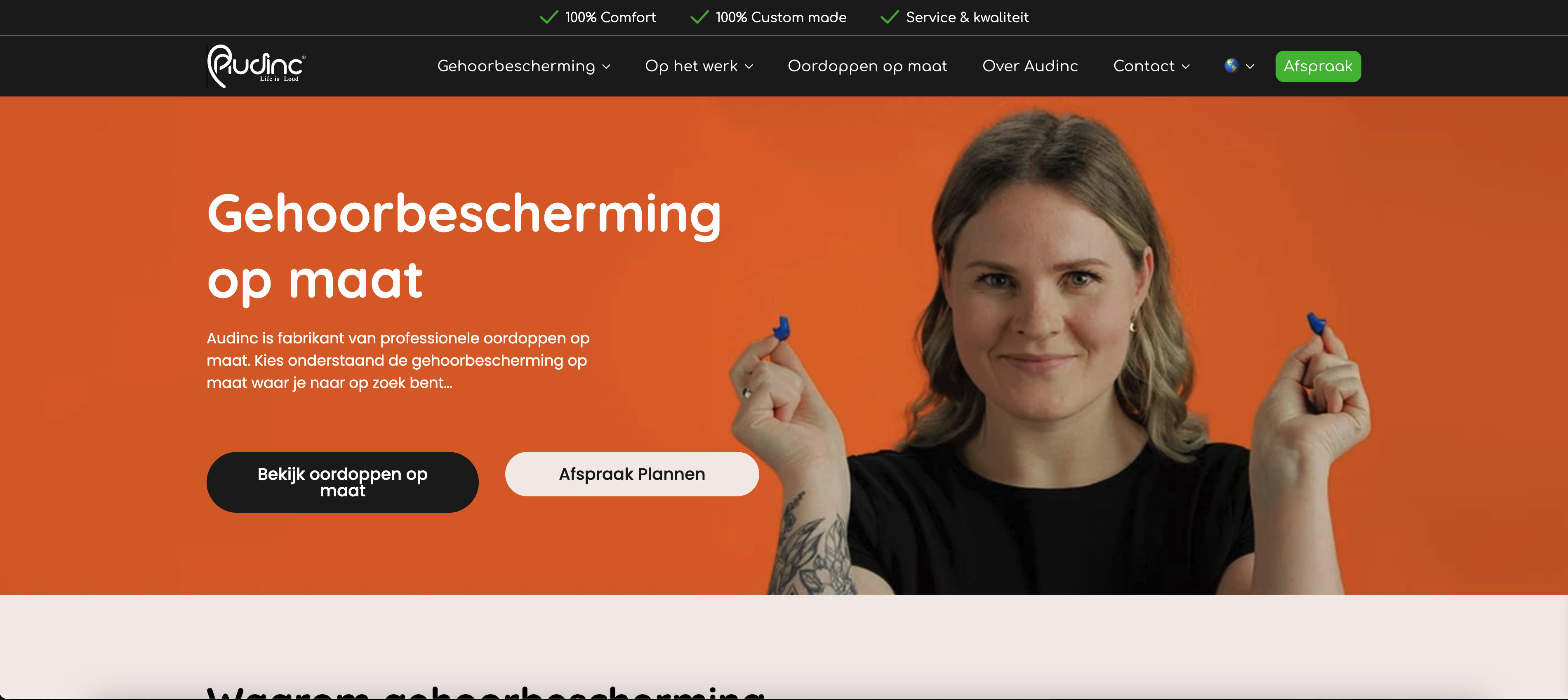 AudInc Analytics Dashboard showing real-time audio processing metrics and data visualization charts